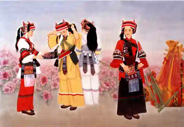 Artworks of Cao Lan on the life of Sani